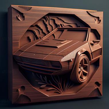 3D model Lamborghini Jarama (STL)